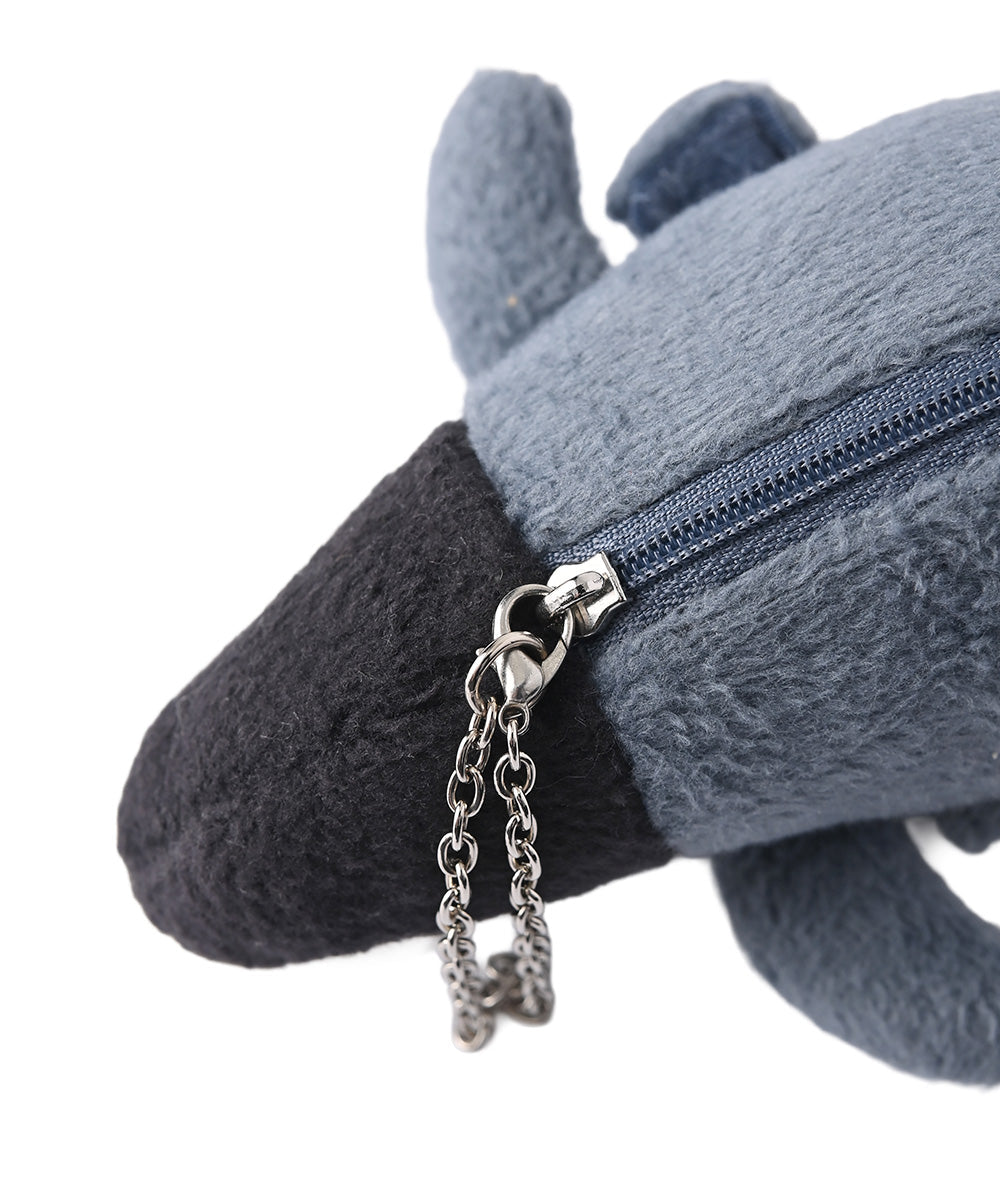 ANIMAL CHARM POUCH(HEDGEHOG & PENGUIN)