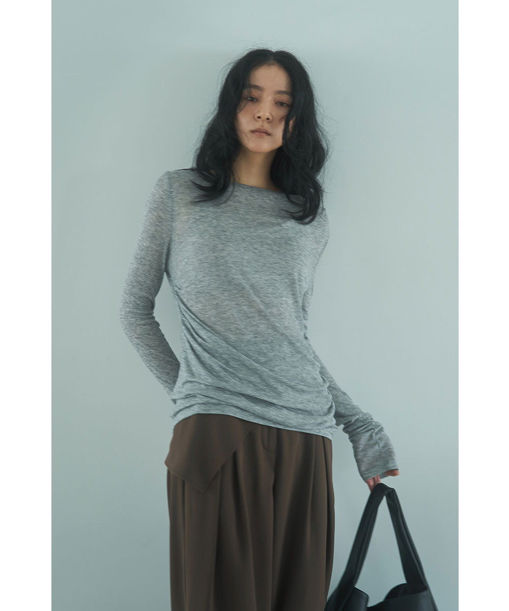 【KKFASHIONさんコラボ】SHEER SEMIFIT TEE 予約]【KKfashionさんコラボ】SHEER SEMIFIT TEE