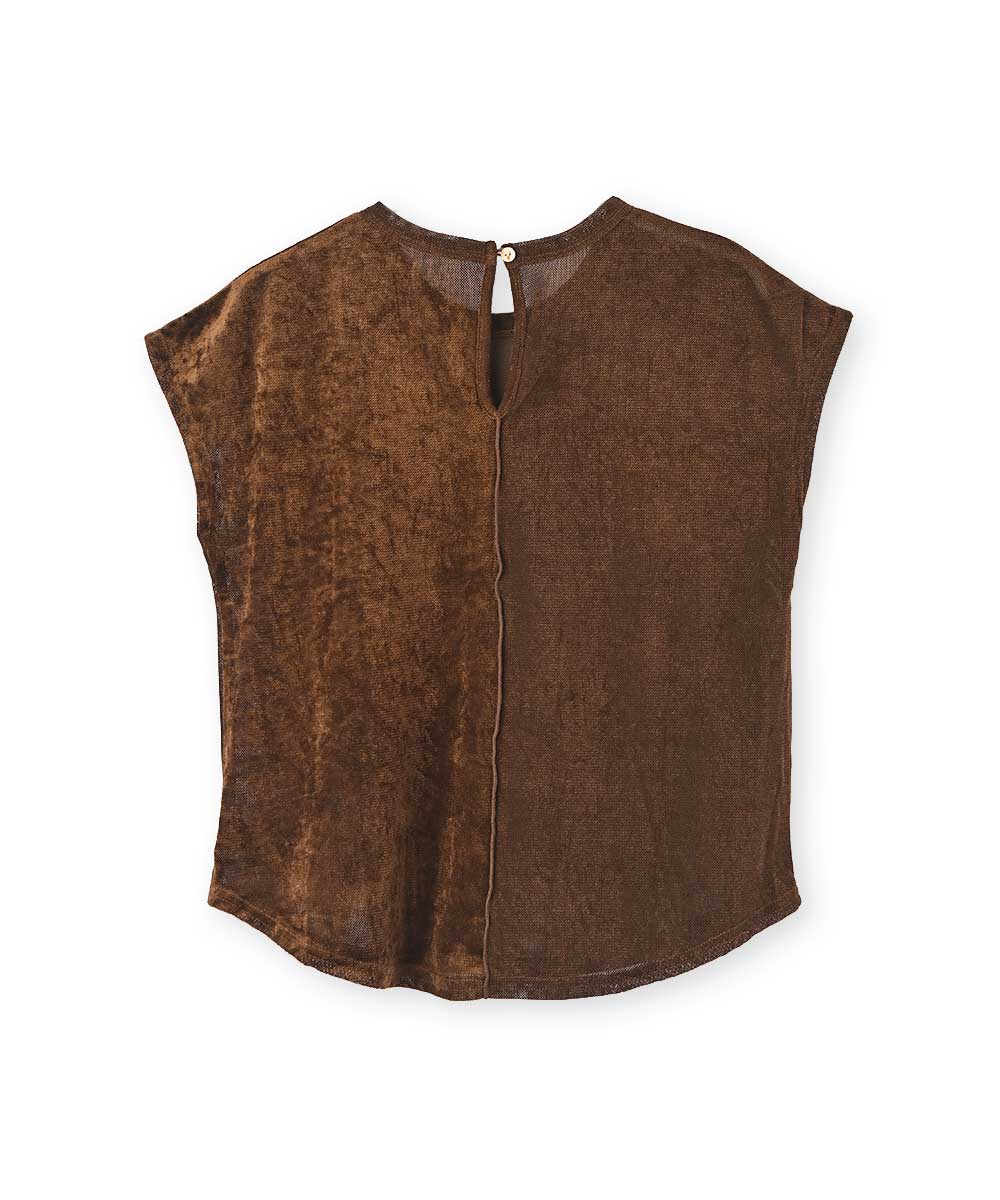 SHEER VELOUR TOPS