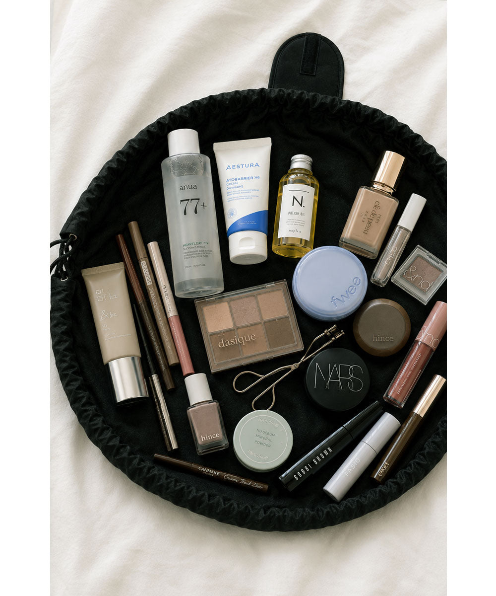 OUTLET】FLAT OPEN MAKEUP POUCH