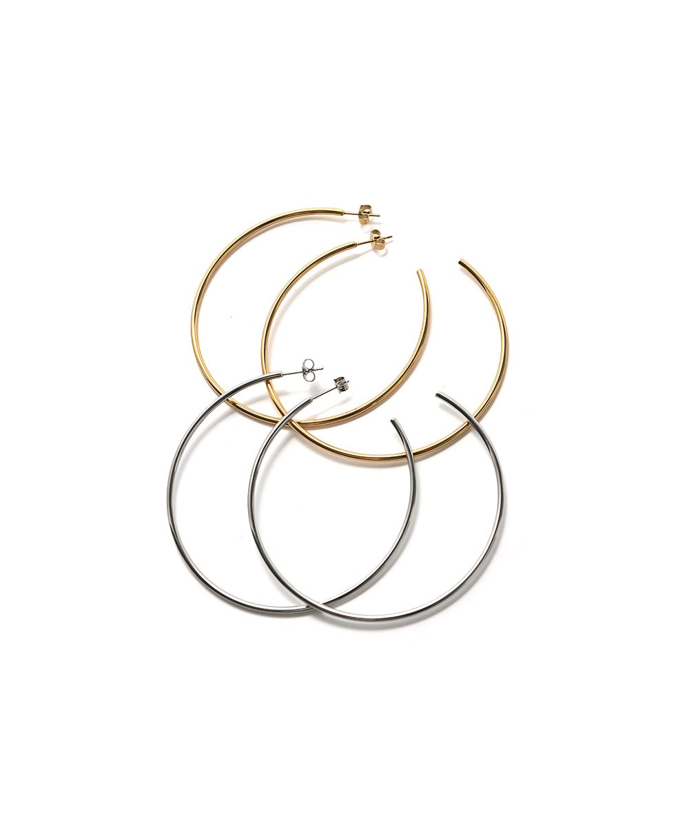 STAINLESS]BIG HOOP PIERCE