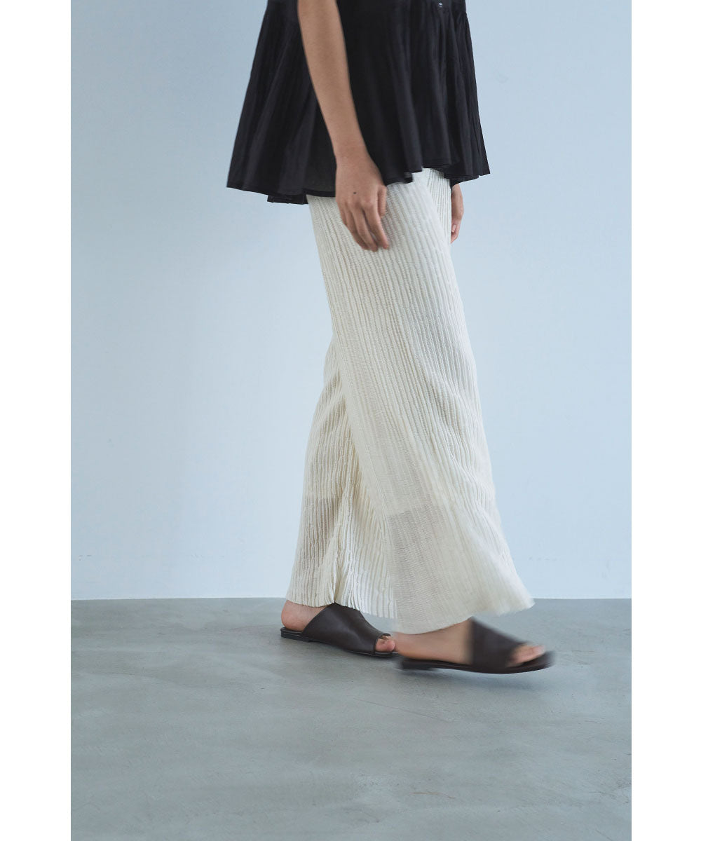 SET〉TEXTURED KNIT SETUP